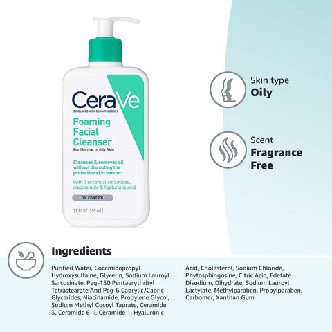 CeraVe Foaming Facial Cleanser