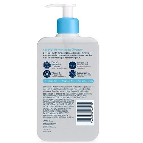 CeraVe Renewing SA Cleanser 473 ml