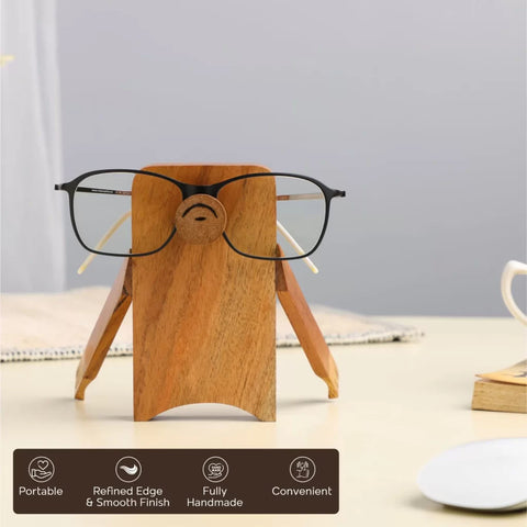 Dudki Handmade Wooden Eyeglass Holder