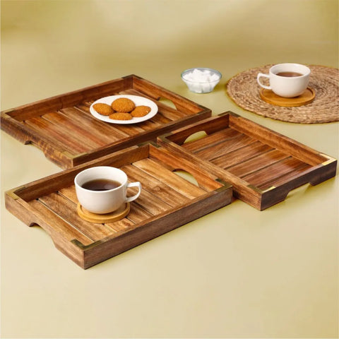 Dudki Handmade Wooden Serving Trays