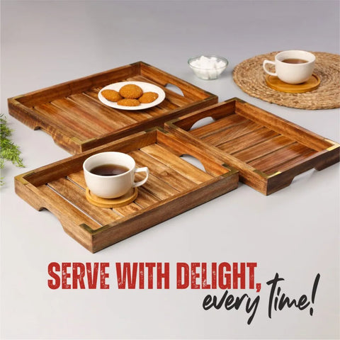 Dudki Handmade Wooden Serving Trays