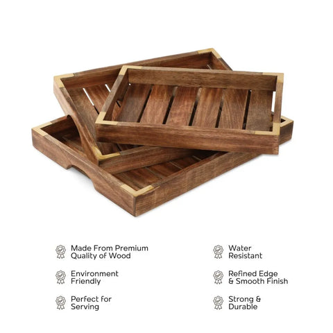 Dudki Handmade Wooden Serving Trays