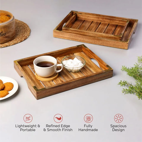 Dudki Handmade Wooden Serving Trays