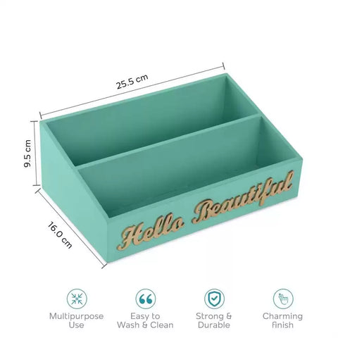 Dudki Hello Beautiful Cosmetic Desk Organizer/Caddy