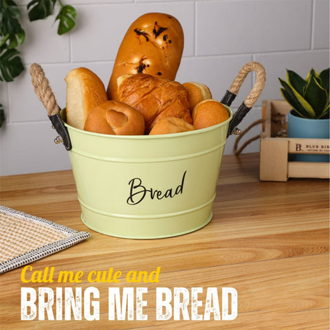 Dudki Metal Bread Basket Bucket