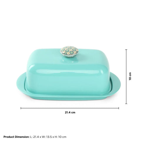 Dudki 500 Gm Capacity Stainless Steel Butter Dish