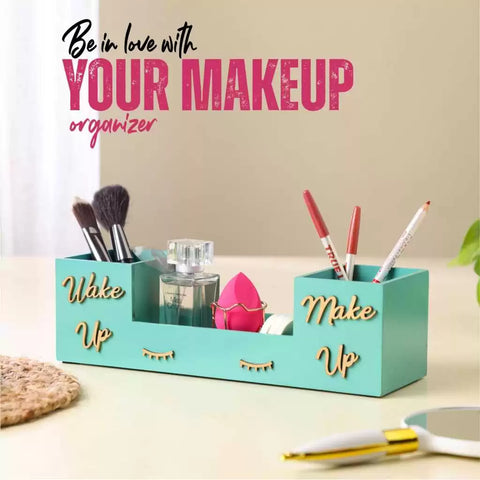 Dudki Wakeup Makeup Cosmetic Desk Organizer/Caddy