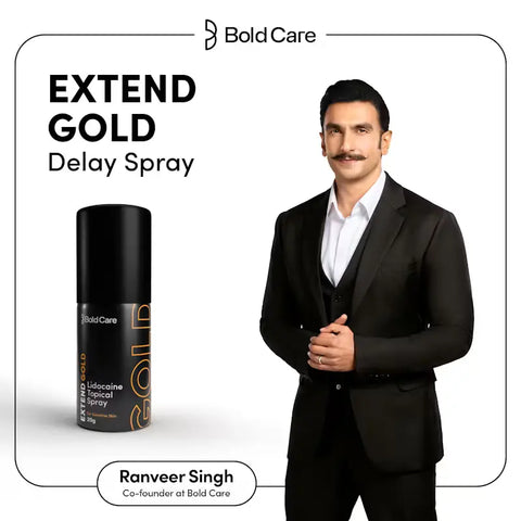 Bold Care Extend Gold Advanced Long Last Delay Spray For Men with Zero Alcohol 20G