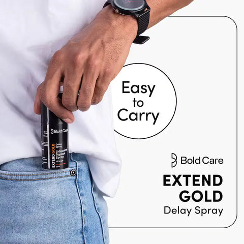 Bold Care Extend Gold Advanced Long Last Delay Spray For Men with Zero Alcohol 20G