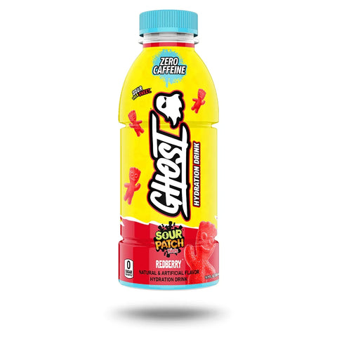 Ghost Hydration Drink SOUR PATCH KIDS REDBERRY Flavour (500 ml)