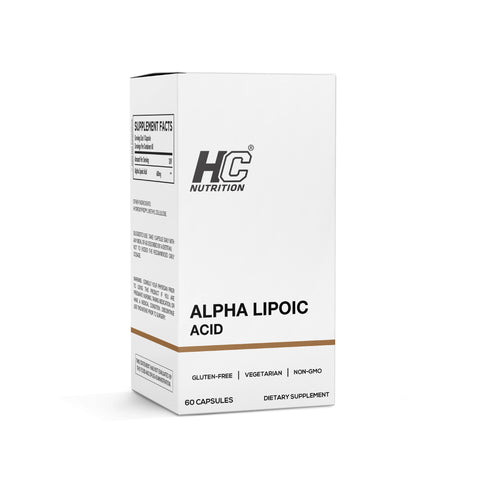 HC Nutrition Alpha Lipoic Acid 600mg 120 capsules