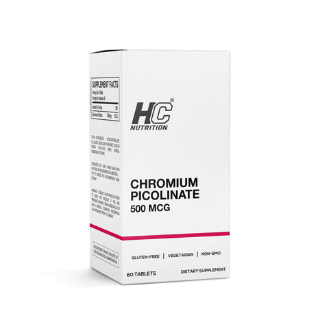 HC Nutrition Chromium Picolinate 500MCG 60 Tablet