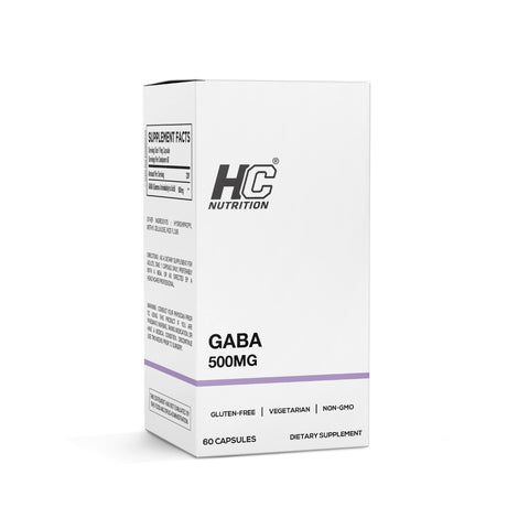 HC Nutrition GABA 500mg 60 Tablets