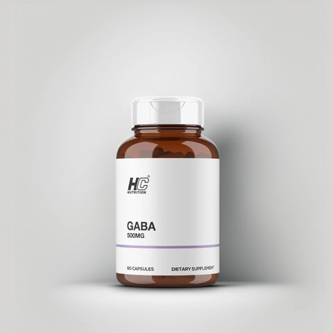 HC Nutrition GABA 500mg 60 Tablets