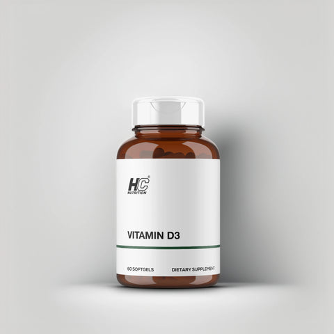 HC Nutrition Vitamin D3 5000iu 60 Softgel Capsules