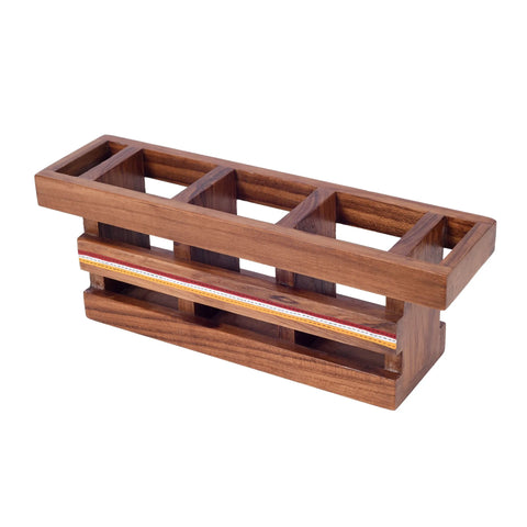 Dudki Handcrafted Flora Cutlery Storage Box