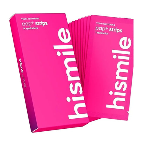 Hismile PAP+ Whitening Strips for Sensitive Teeth, 28 Strips Pack