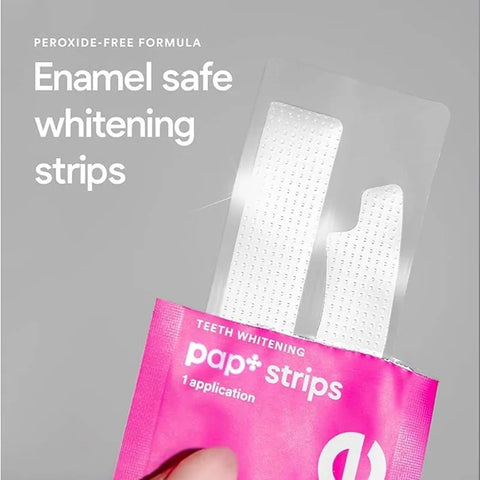 Hismile PAP+ Whitening Strips for Sensitive Teeth, 28 Strips Pack