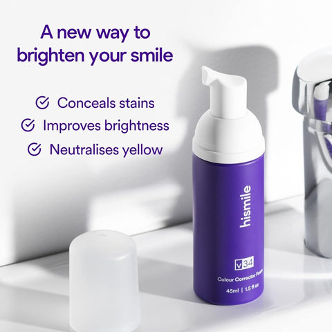 Hismile v34 Purple Teeth Whitening Toothpaste 45ml | 1.5 fl oz