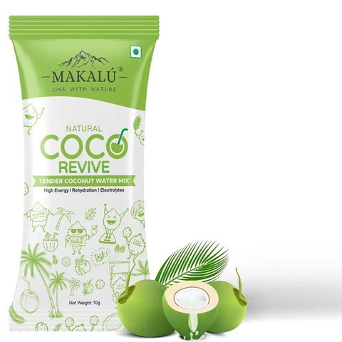 Makalu COCO Revive Natural Coconut Water Powder 10 Gm Sachet (Pack of 30)