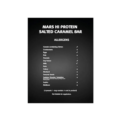 Mars Hi Protein Bars (12 x 59g) - Salted Caramel