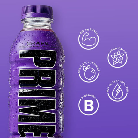 Prime Grape Hydration Drink 500 ML