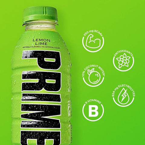 Prime Lemon Lime Hydration Drink 500ML