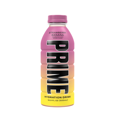 Prime Hydration Drink Strawberry Banana Flavour