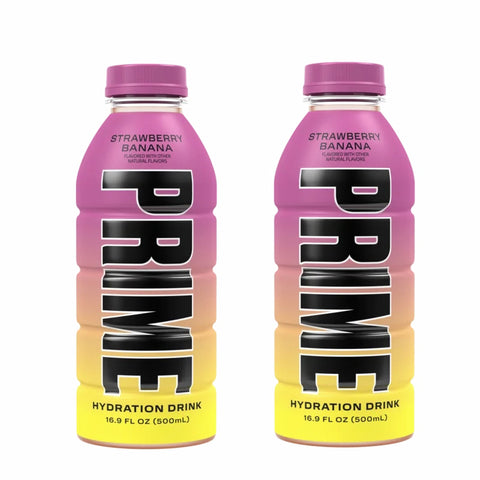 Prime Hydration Drink Strawberry Banana Flavour