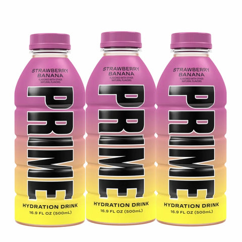 Prime Hydration Drink Strawberry Banana Flavour