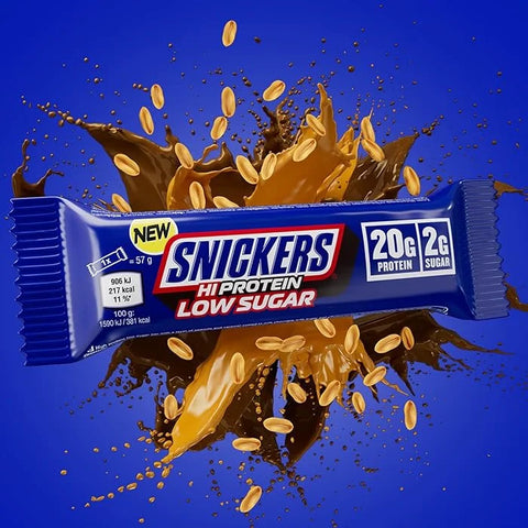 Snickers Milk Chocolate Low Sugar Protein Bars