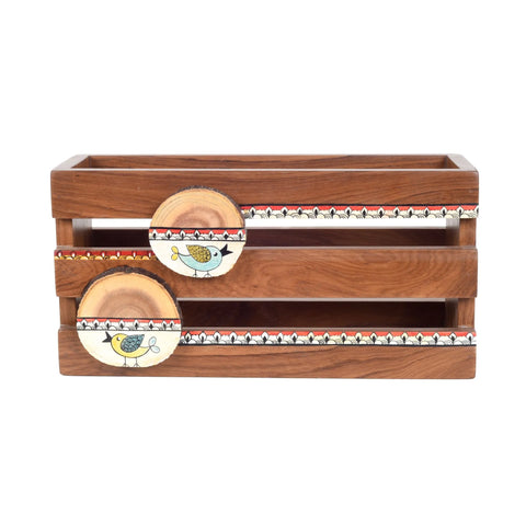 Dudki Melodic Haven Wooden Magazine Holder