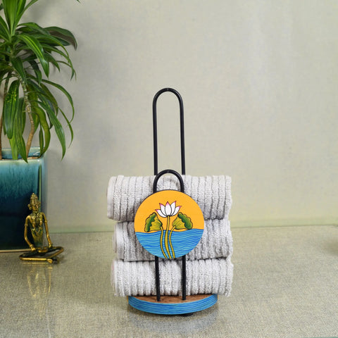 Dudki Pichhwai Iteeha Kitchen Roll Holder