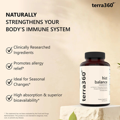 terra360° Hist Balance - Allergy & Immune Support (120 Capsules)