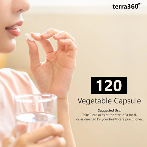 terra360° Magnesium Capsules - Heart, Muscle & Nerve Support