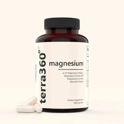 terra360° Magnesium Capsules - Heart, Muscle & Nerve Support