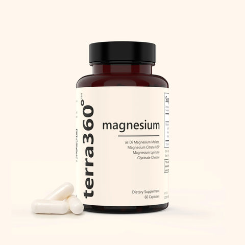 terra360° Magnesium Capsules - Heart, Muscle & Nerve Support