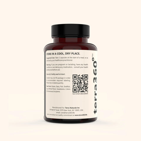 terra360° Magnesium Capsules - Heart, Muscle & Nerve Support