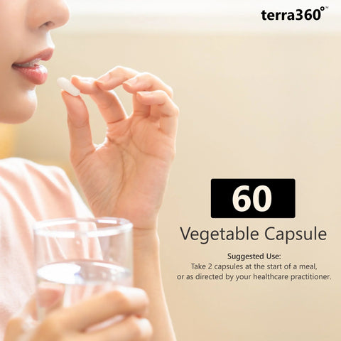 terra360° Magnesium Capsules - Heart, Muscle & Nerve Support