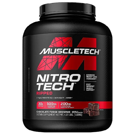 MuscleTech Nitro Tech Ripped Powder 4LB