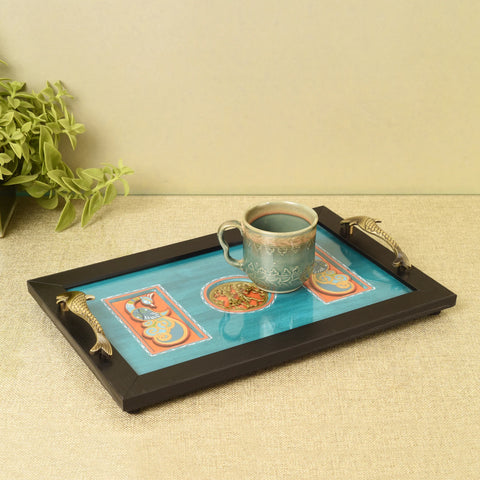 Sapphire Splendor Tray