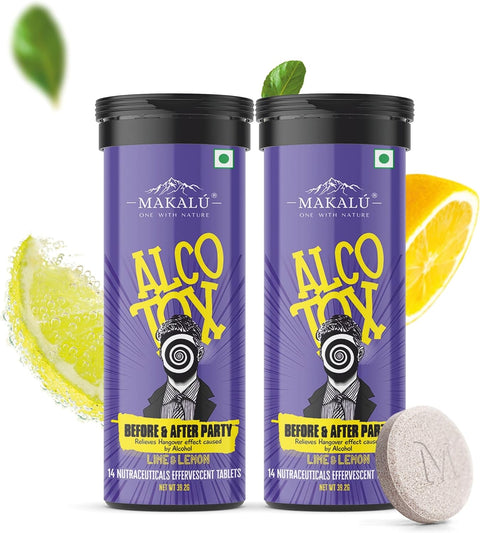 Makalu Alcotox Hangover Recovery Effervescent Tablets