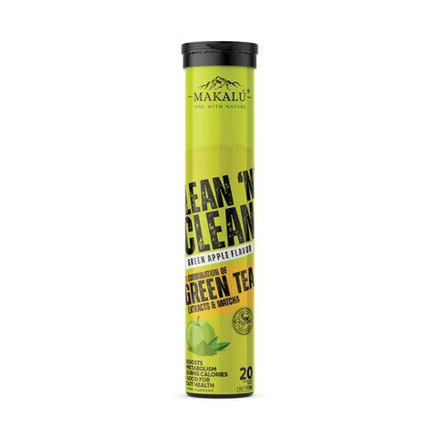 LEAN 'N' CLEAN - 100% Organic Green Tea Boosts Metabolism, Supports Fat Loss